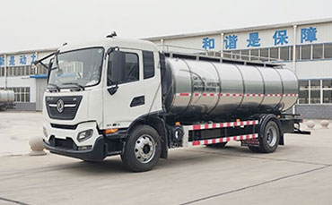 郭先生的鮮奶運(yùn)輸 “新” 選擇：新東機(jī)械鮮奶運(yùn)輸車成可靠搭檔